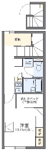 レオパレスエスペランサの間取り