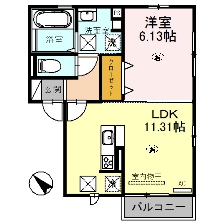 ソラティオの間取り