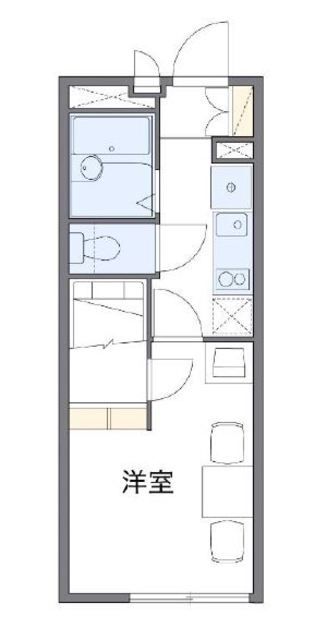 福生市志茂のマンションの間取り