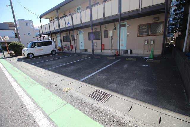 【シティハイム本庄駅前の駐車場】