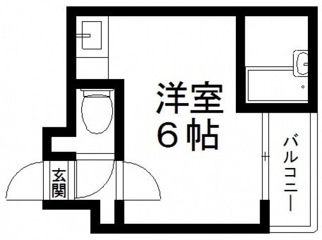 東大阪市小阪本町のマンションの間取り