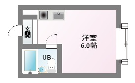 ユーアイ針中野の間取り