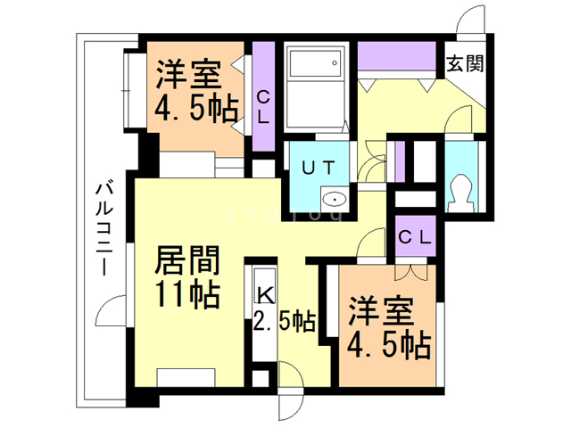 ピュア東彩館IIの間取り