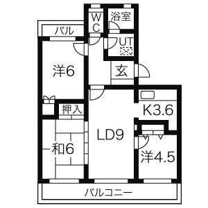 ドール大高の間取り