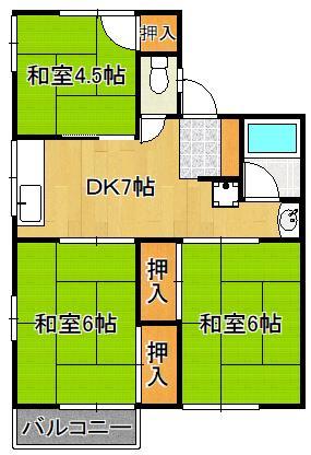 サンパティオの間取り