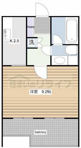 世田谷区赤堤のマンションの間取り