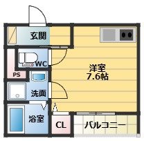 （仮）小郡新築アパートの間取り