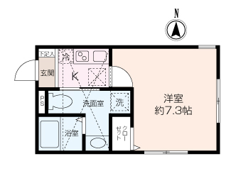 Miraies home 横浜弘明寺の間取り