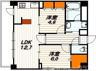 ピアヌーラ柳馬場の間取り