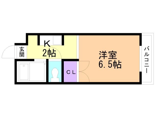 メープルハイツ西多賀の間取り