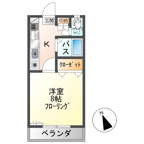 プレスティージュII号館の間取り