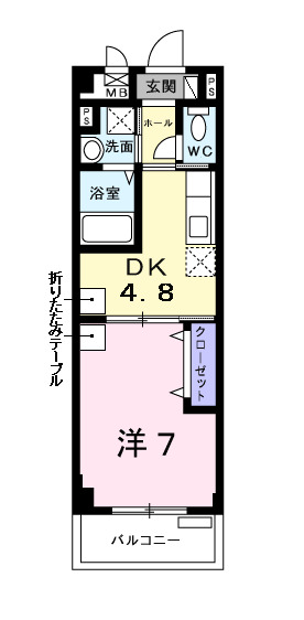 ソレイユ　アリセの間取り