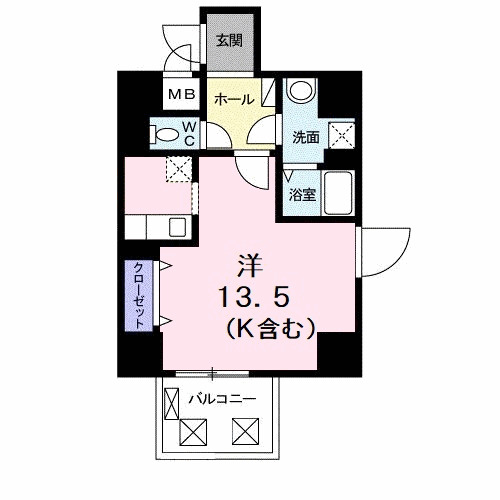 グランクリュ佐古　ＥＡＳＴの間取り