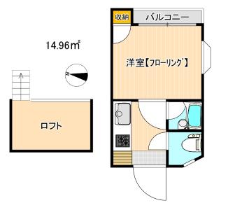 ビバリーヒルズ宗像の間取り