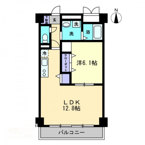 フィール上之町の間取り