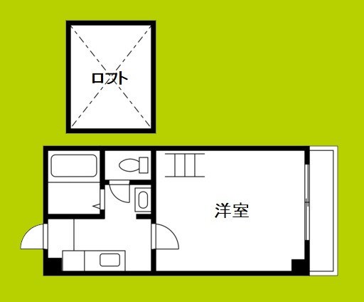 アベニュー中加賀屋の間取り