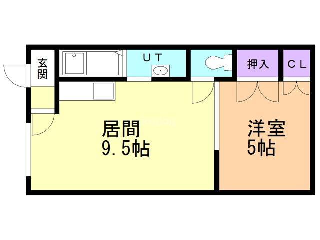 ナカシンコーポの間取り