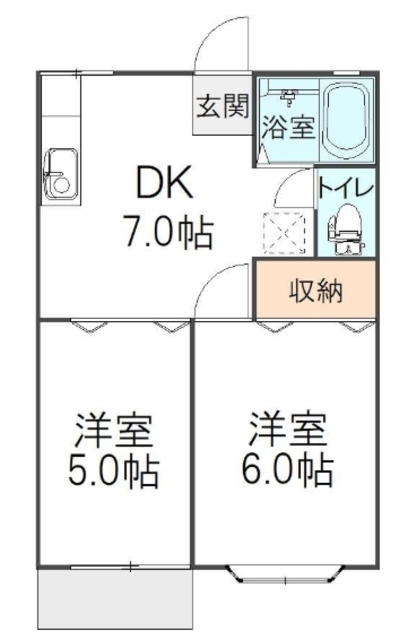 イーストコートの間取り