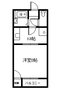 シティ山の田の間取り