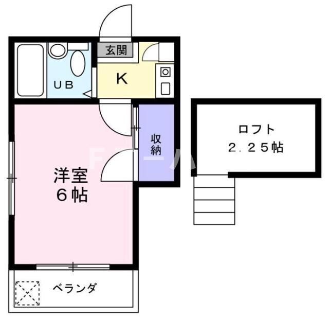 イエローキャッスルの間取り