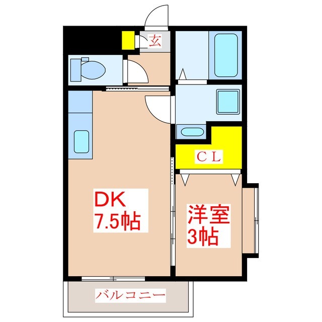 Ｌａ　Ｒｏｃｈｅｌｌｅの間取り