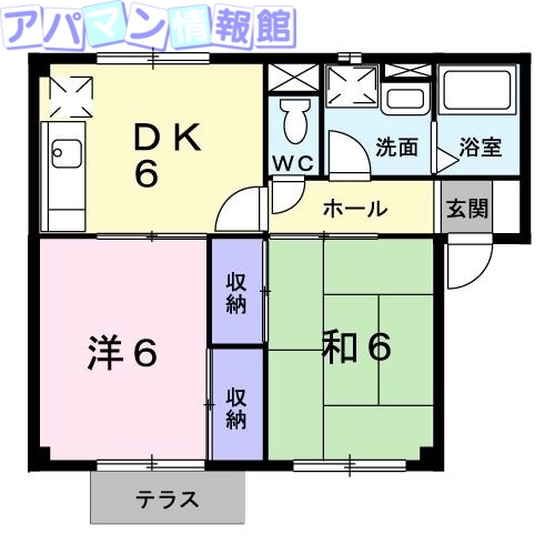 プラドール桜ヶ丘の間取り