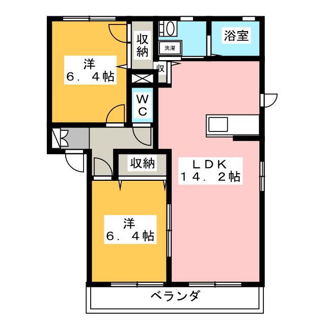 ＭＡＳＴＴＯＷＮ島内　Ｃの間取り