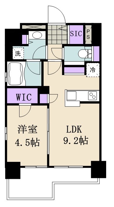 ルネモア北千住の間取り