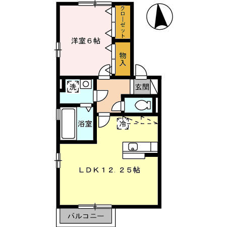 ＴＡＩＫＡＮ　Aの間取り