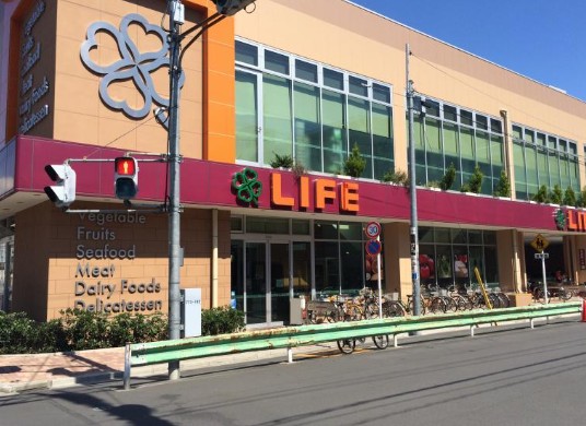 スーパー　ライフ菊川店（スーパー）まで374m