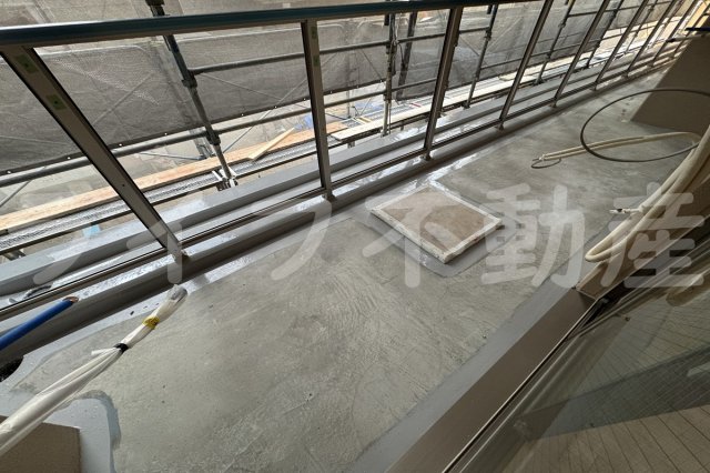 バルコニー　落ち着いた時間を過ごせるバルコニーです