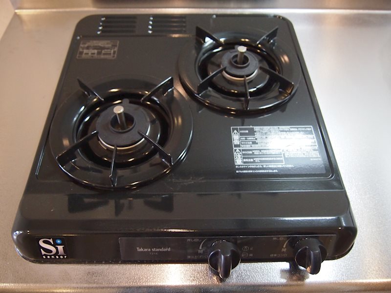 キッチン　ガスコンロ