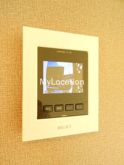 セキュリティ　☆モニター付きインターホンです☆