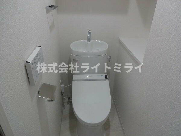 トイレ　?