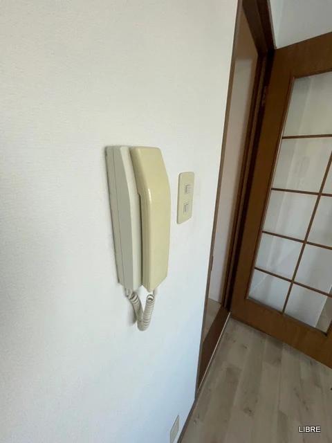 セキュリティ　インターホン付きです！