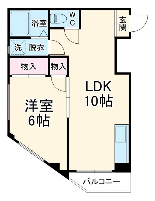 粕谷ビルの間取り写真