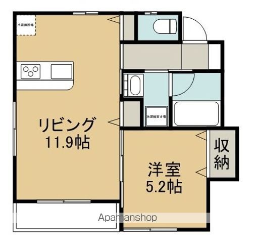 グランフォルム中庄の間取り写真