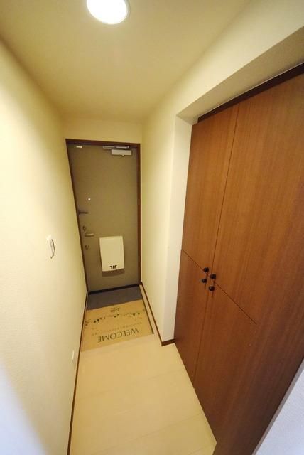 玄関　シューズボックス付き玄関です