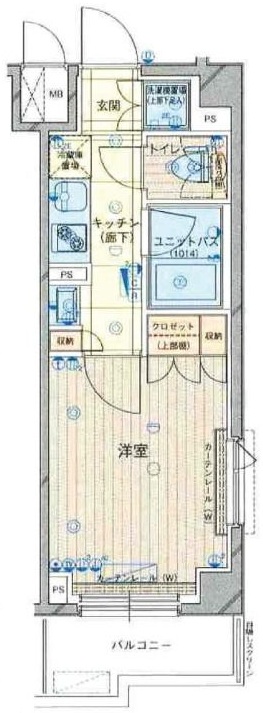 ルーブル仲六郷弐番館の間取り写真
