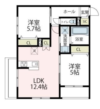 プレストサージュの間取り写真