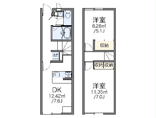 レオパレススィートの間取り