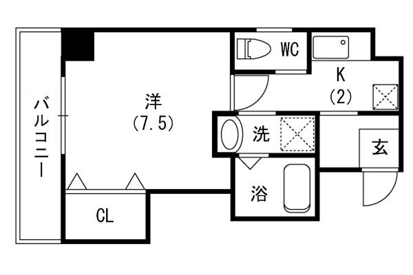 シティライフ泉の間取り