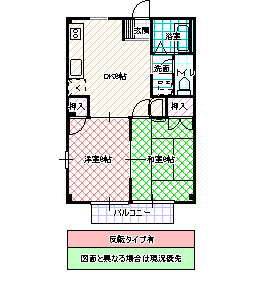 スカイコートの間取り