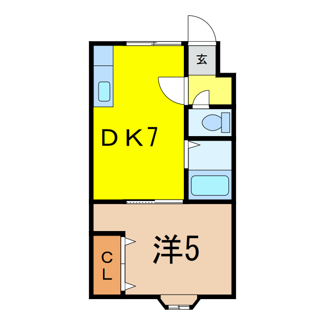 ノーザンエポックAの間取り