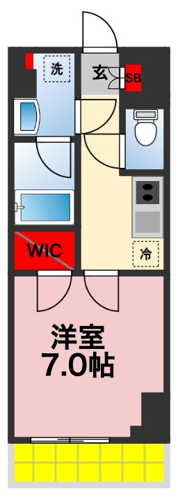 プライムメゾン千葉新町の間取り