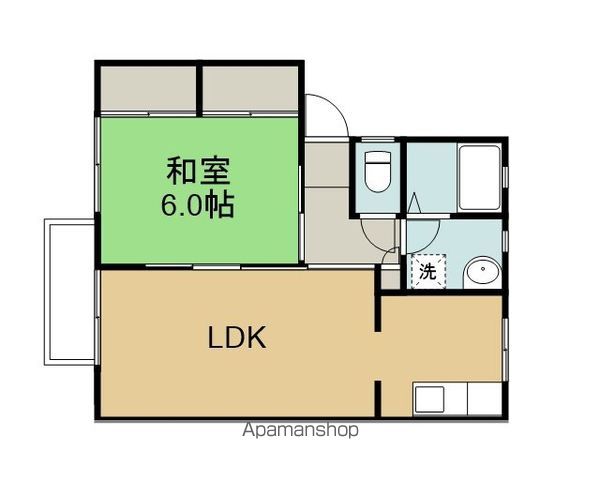 サンパレス黒澤C_間取り_0