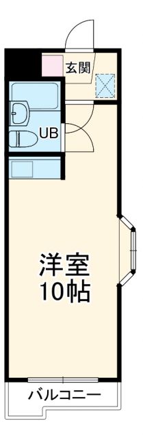 静岡県浜松市中央区原島町（マンション）の賃貸物件の間取り