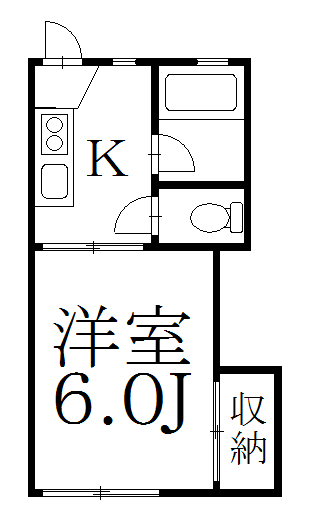 東京都中野区野方３（アパート）の賃貸物件の間取り