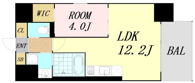 レオングラン本町橋の間取り