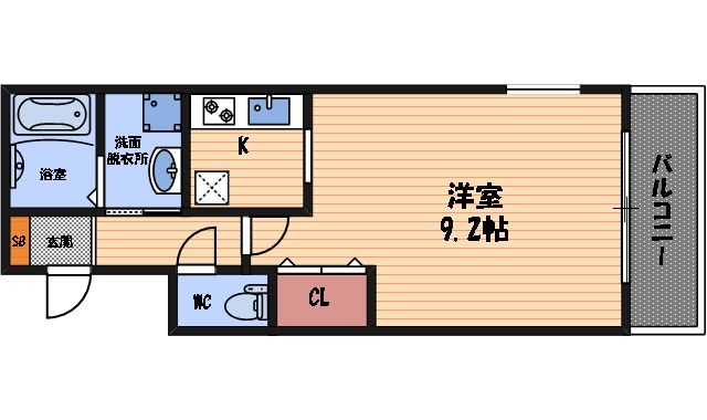 エルスタンザ塚口本町の間取り